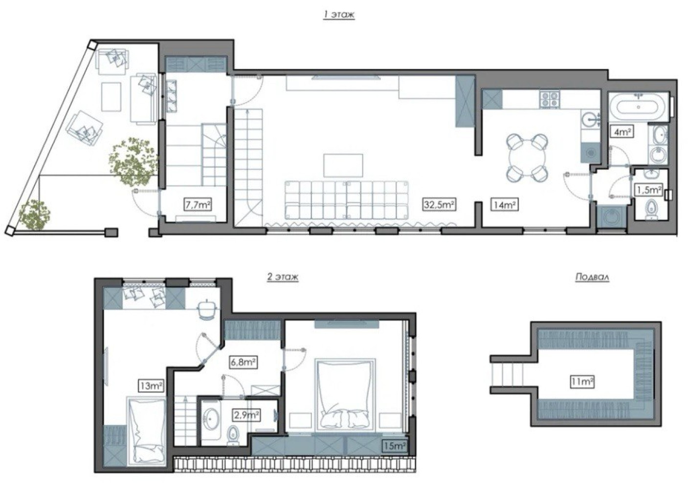Квартира на вул. Обсерваторный пер, 111 м², 210 000$ — FAKTOR