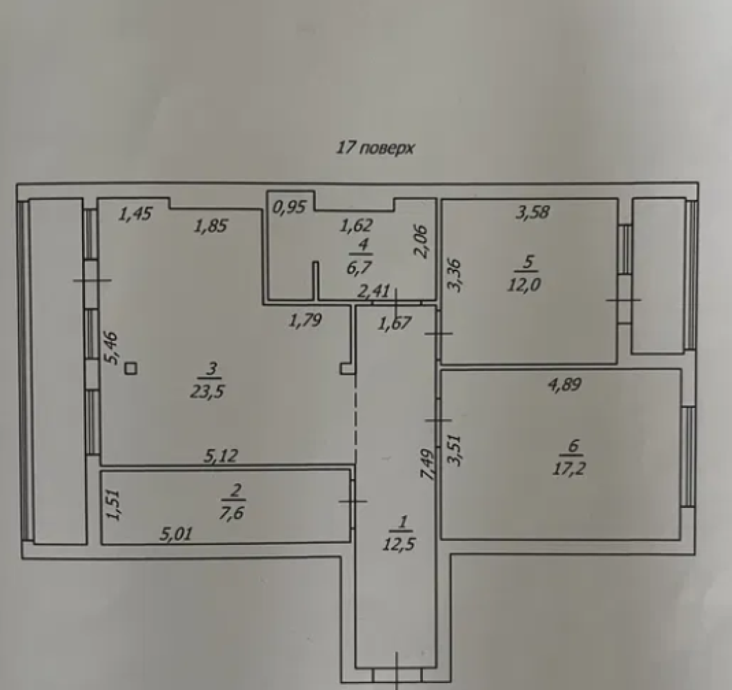 Квартира на вул. Массив Радужный, 91 м², 86 000$ — FAKTOR