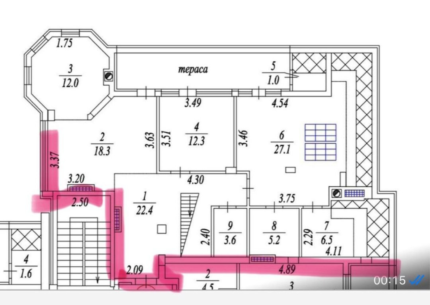 Квартира на ул. Фонтанская дорога (Киевский), 200 м², 297 000$ — FAKTOR