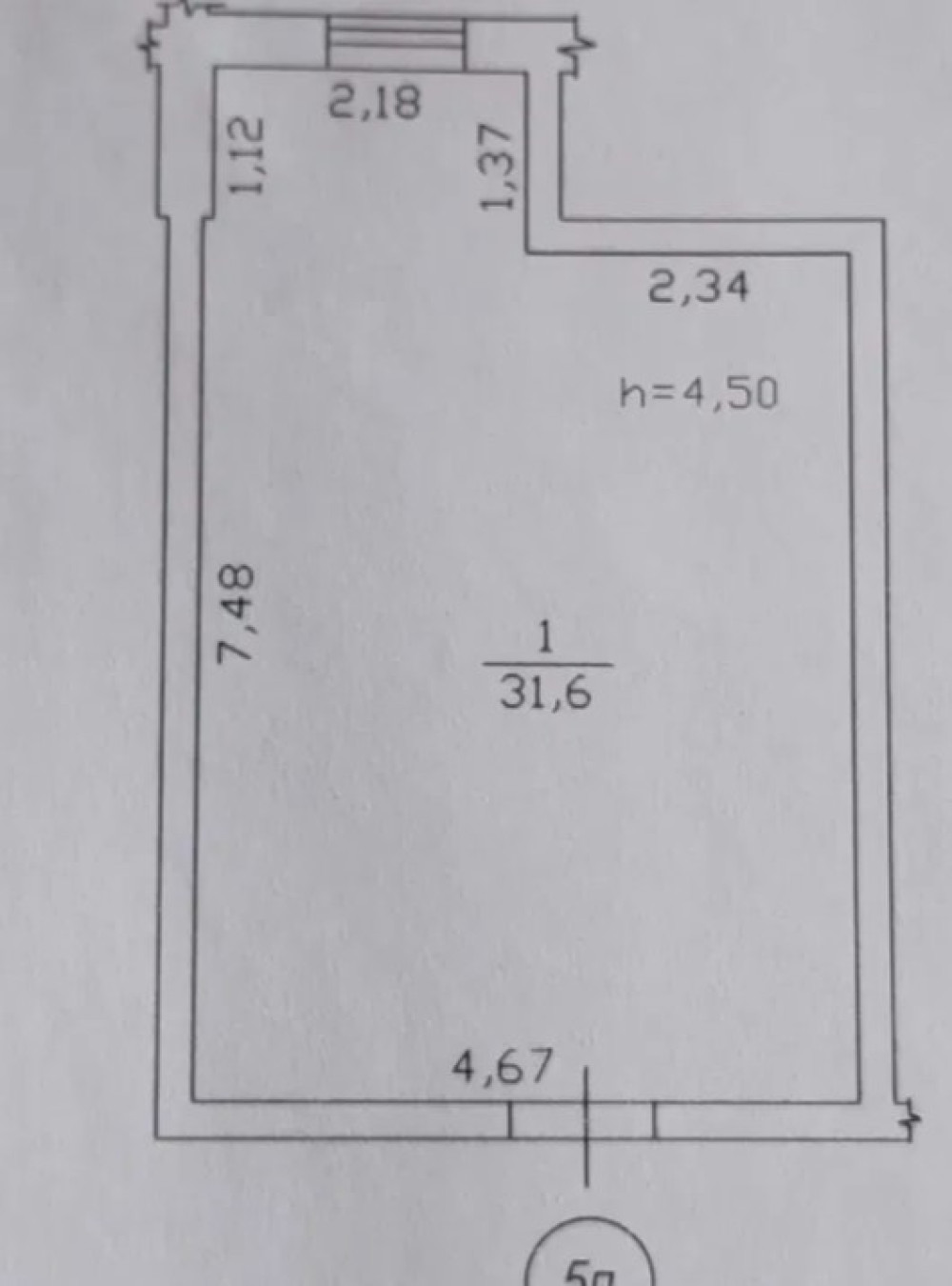 Комерційна нерухомість на вул. Гагарина проспект, 32 м², 20 800$ — FAKTOR