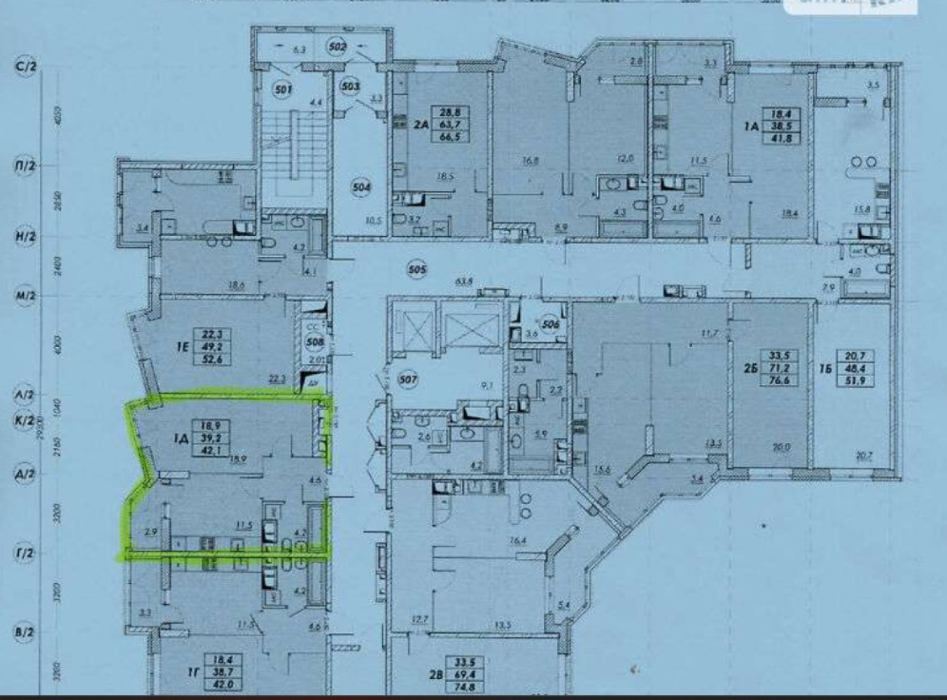 Квартира на ул. Прохоровская, 42 м², 46 000$ — FAKTOR