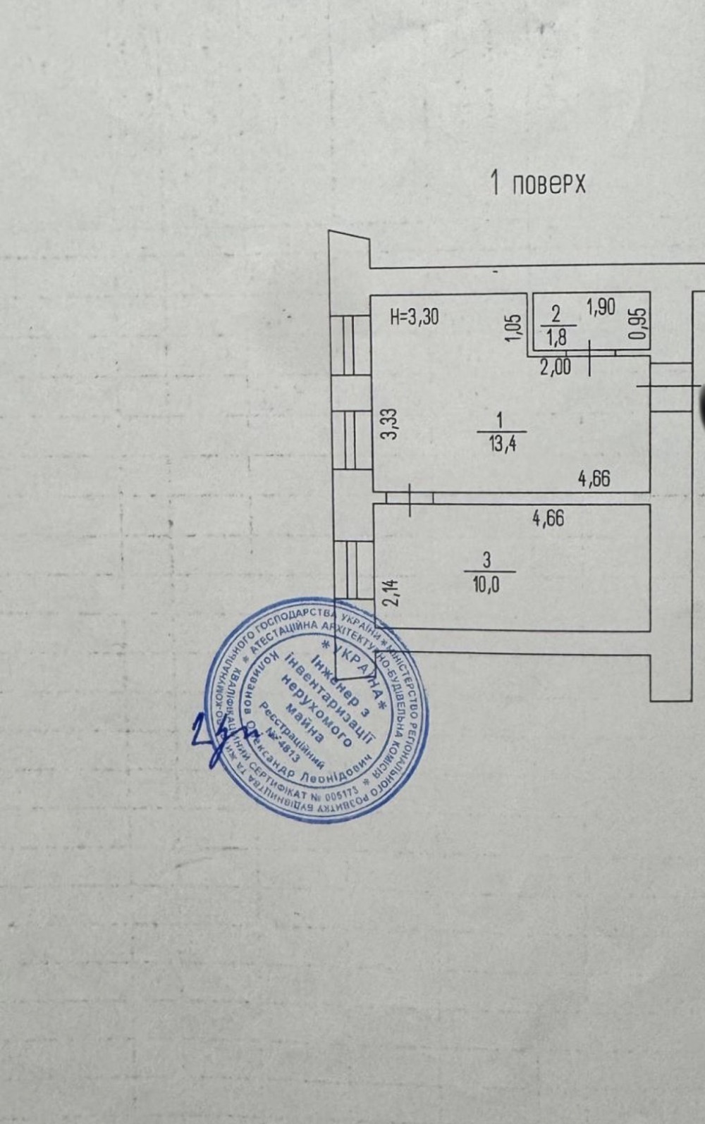 Квартира на ул. Вознесенский пер, 25 м², 31 900$ — FAKTOR