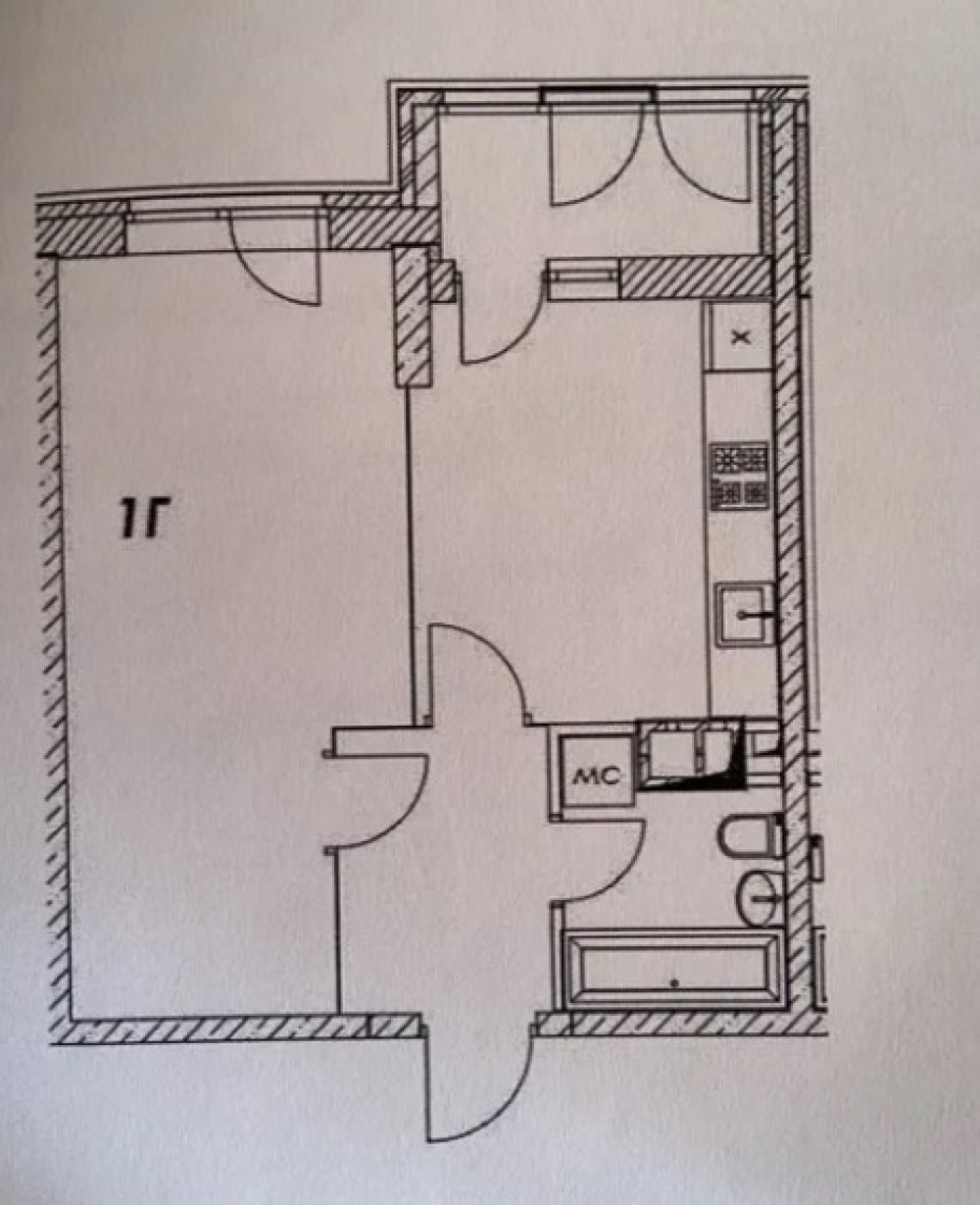 Квартира на ул. Прохоровская, 42 м², 45 500$ — FAKTOR