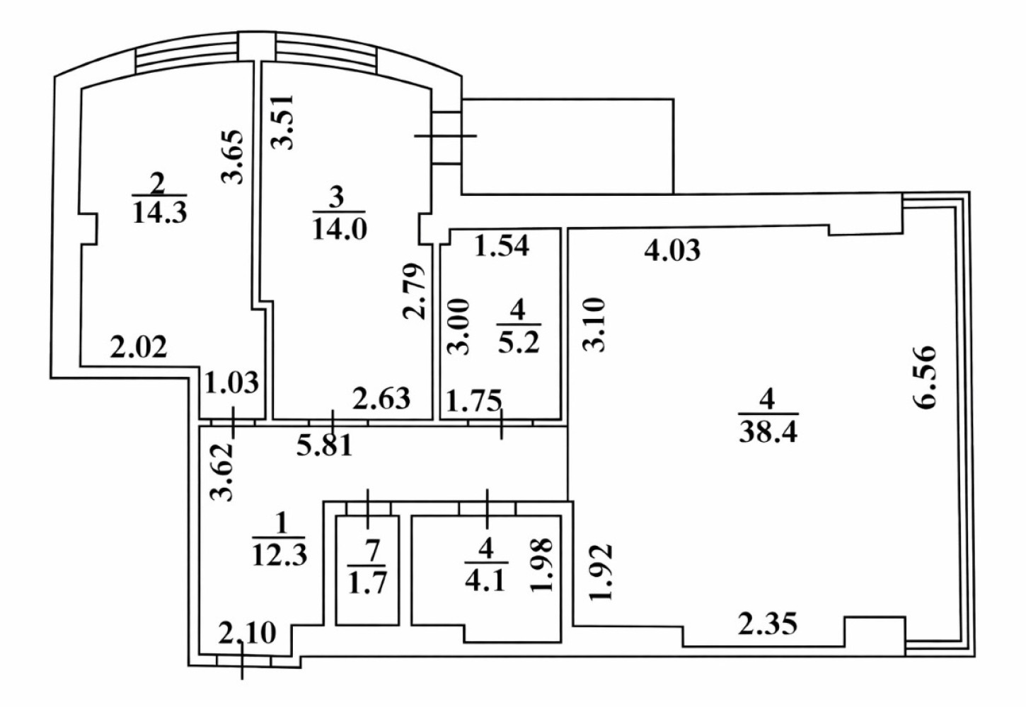 Квартира на ул. Армейская, 92 м², 155 000$ — FAKTOR