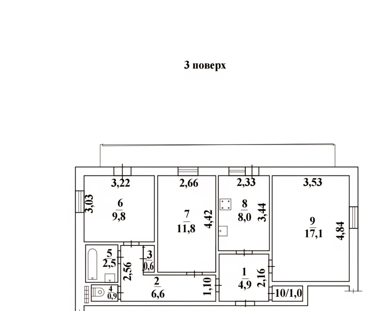 Квартира на ул. Королева Академика, 72 м², 50 000$ — FAKTOR