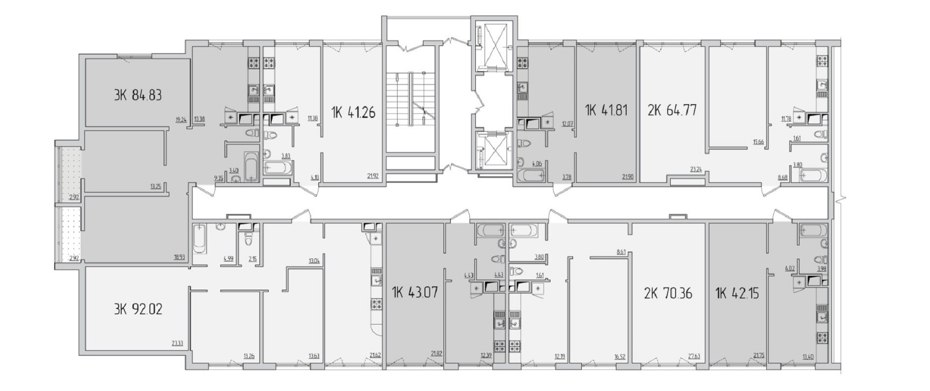 Квартира на ул. Жемчужная, 70 м², 118 320$ — FAKTOR