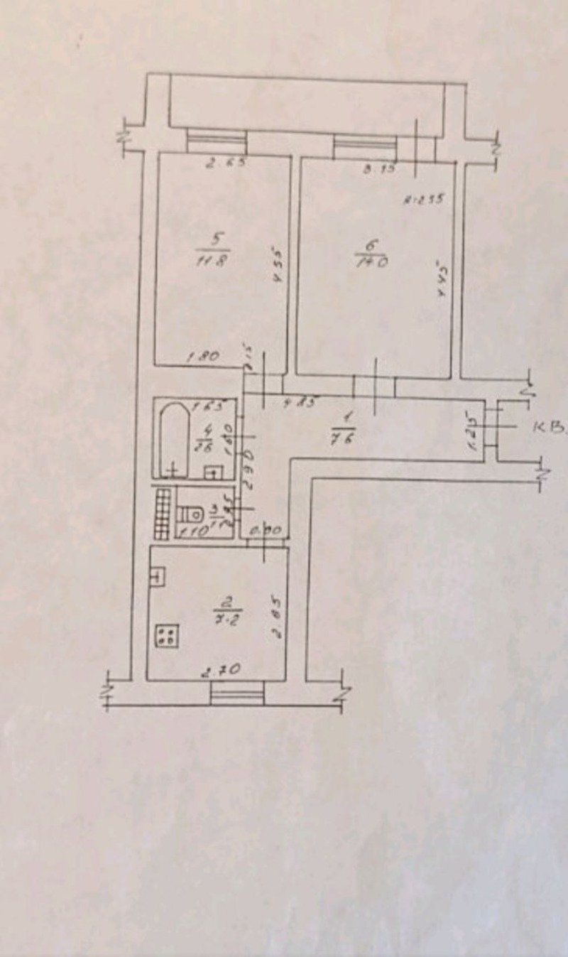 Квартира на ул. Бугаевская, 48 м², 26 000$ — FAKTOR