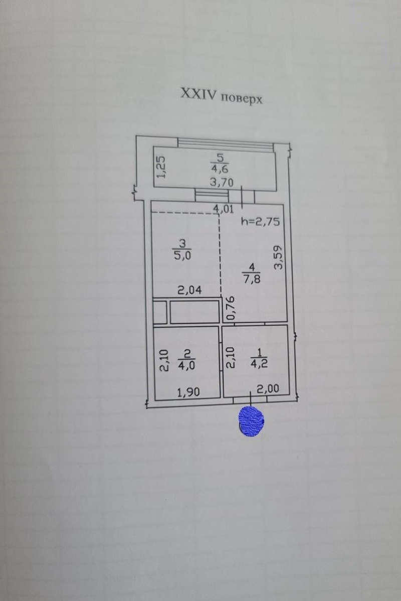 Квартира на ул. Варненская, 28 м², 32 000$ — FAKTOR