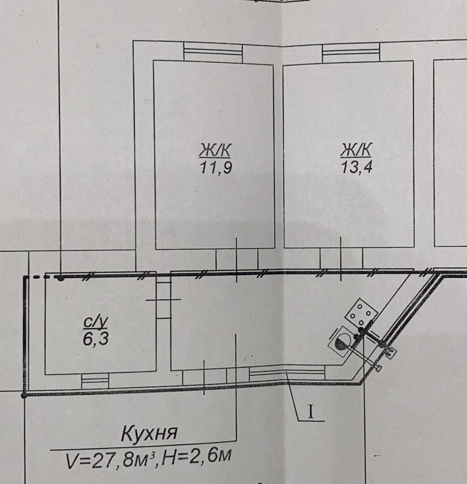 Квартира на вул. Интернациональный пер., 44 м², 45 000$ — FAKTOR