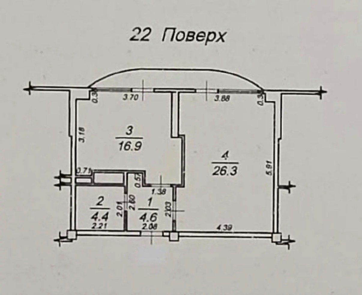 Квартира на вул. Французский бульвар, 54 м², 160 000$ — FAKTOR