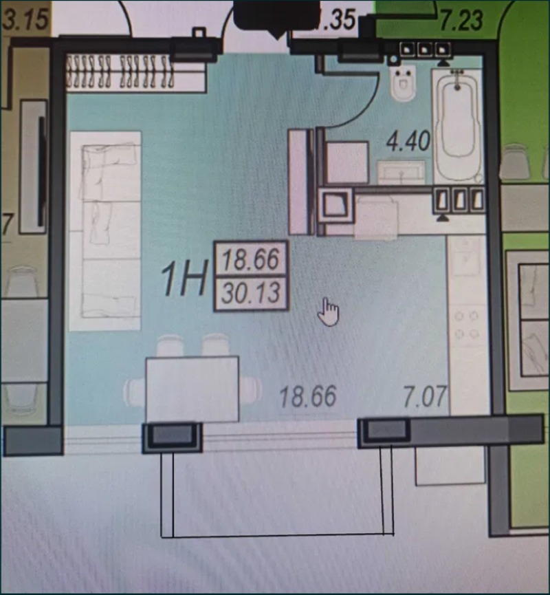 Квартира на вул. Александрийская, 31 м², 29 000$ — FAKTOR