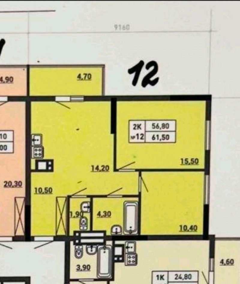 Квартира на вул. Пишоновская, 61 м², 70 500$ — FAKTOR