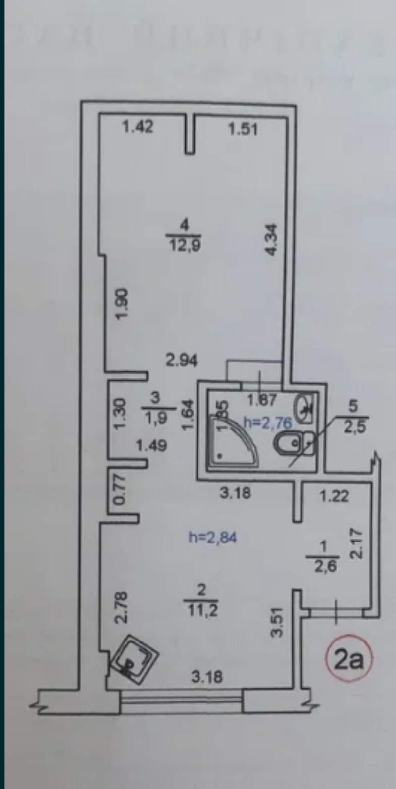 Квартира на вул. Артиллерийская, 31 м², 42 000$ — FAKTOR