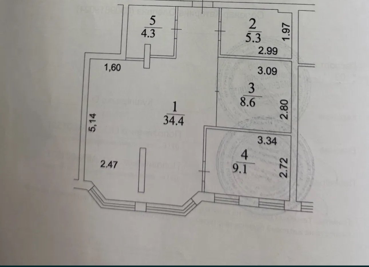 Квартира на вул. Дача Ковалевского, 63 м², 55 000$ — FAKTOR