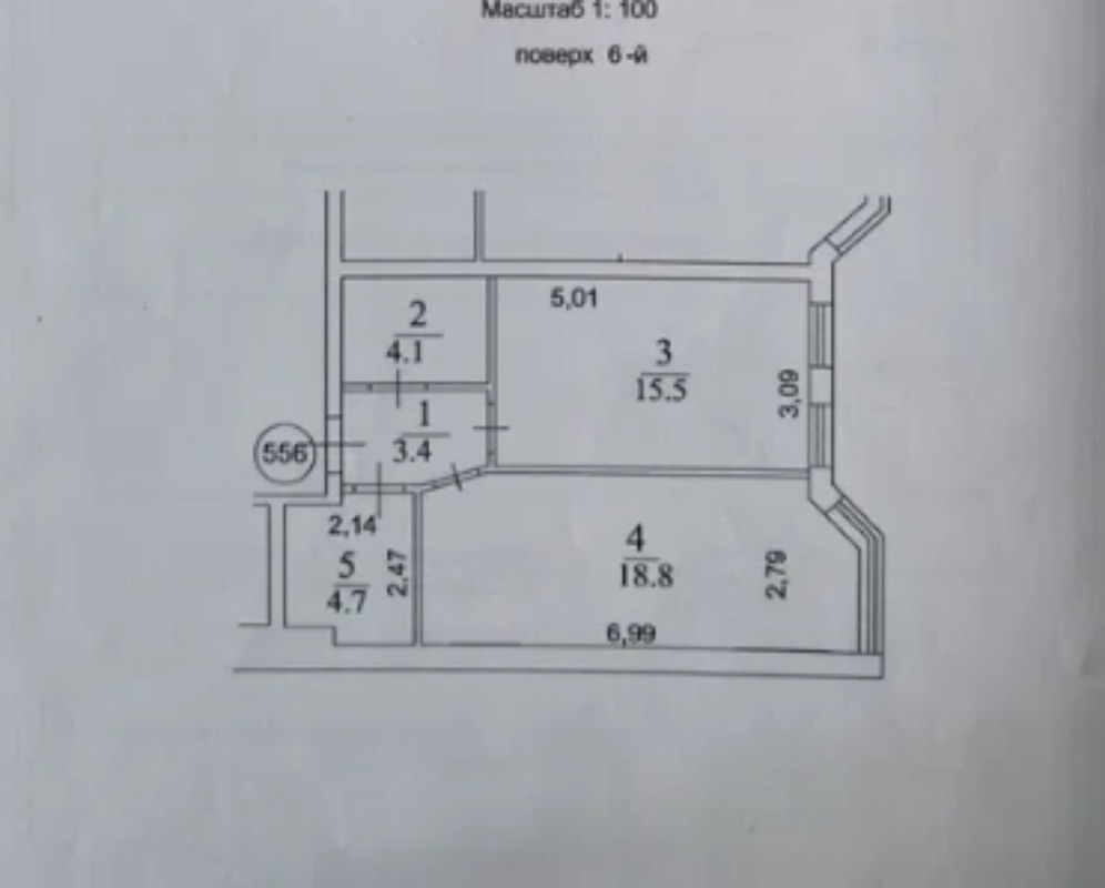 Квартира на вул. Дача Ковалевского, 47 м², 47 000$ — FAKTOR