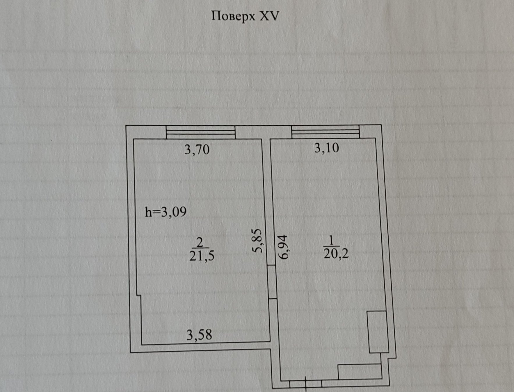 Квартира на вул. Филатова Академика, 42 м², 42 000$ — FAKTOR