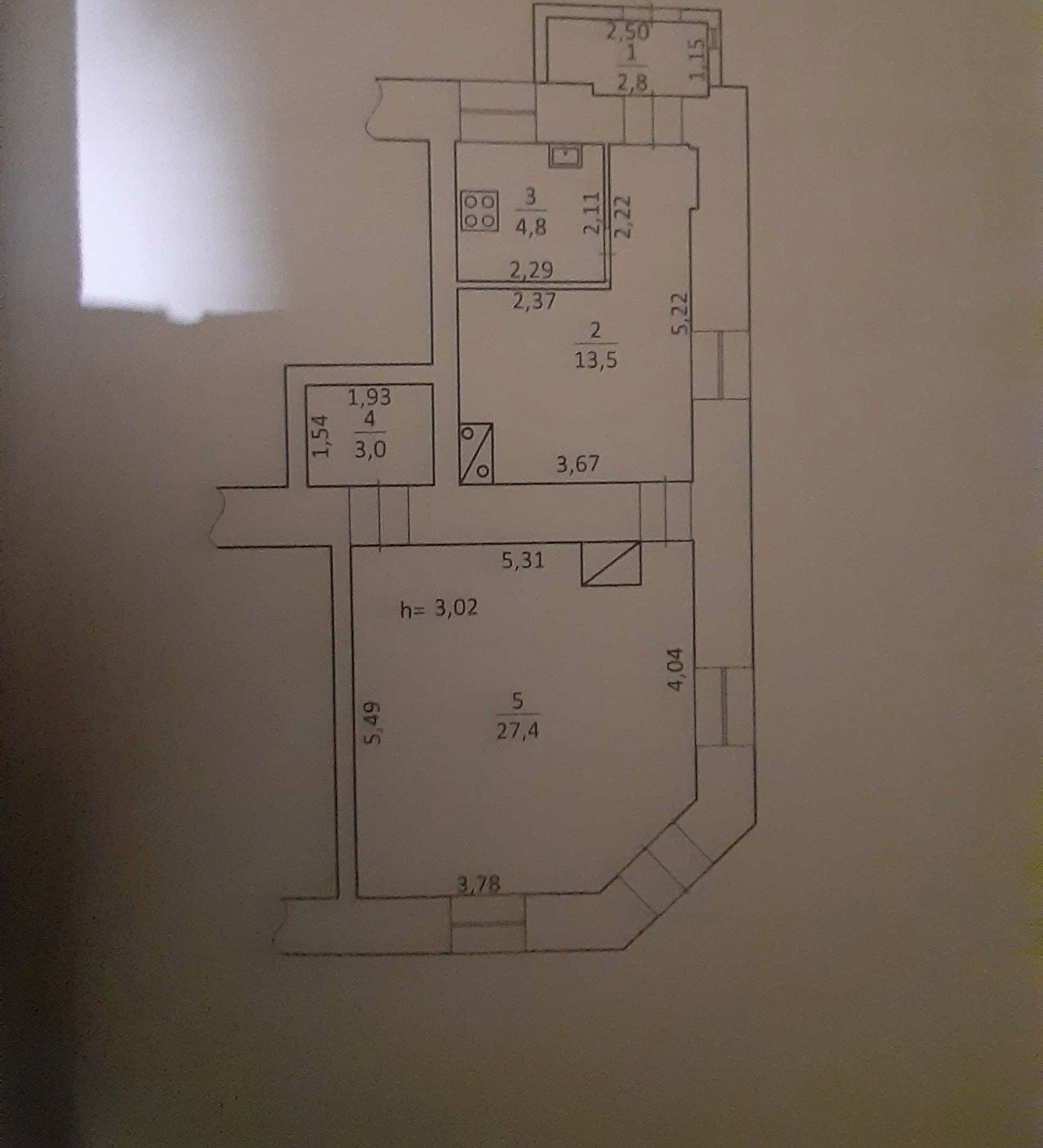 Квартира на ул. Коблевская, 52 м², 45 000$ — FAKTOR