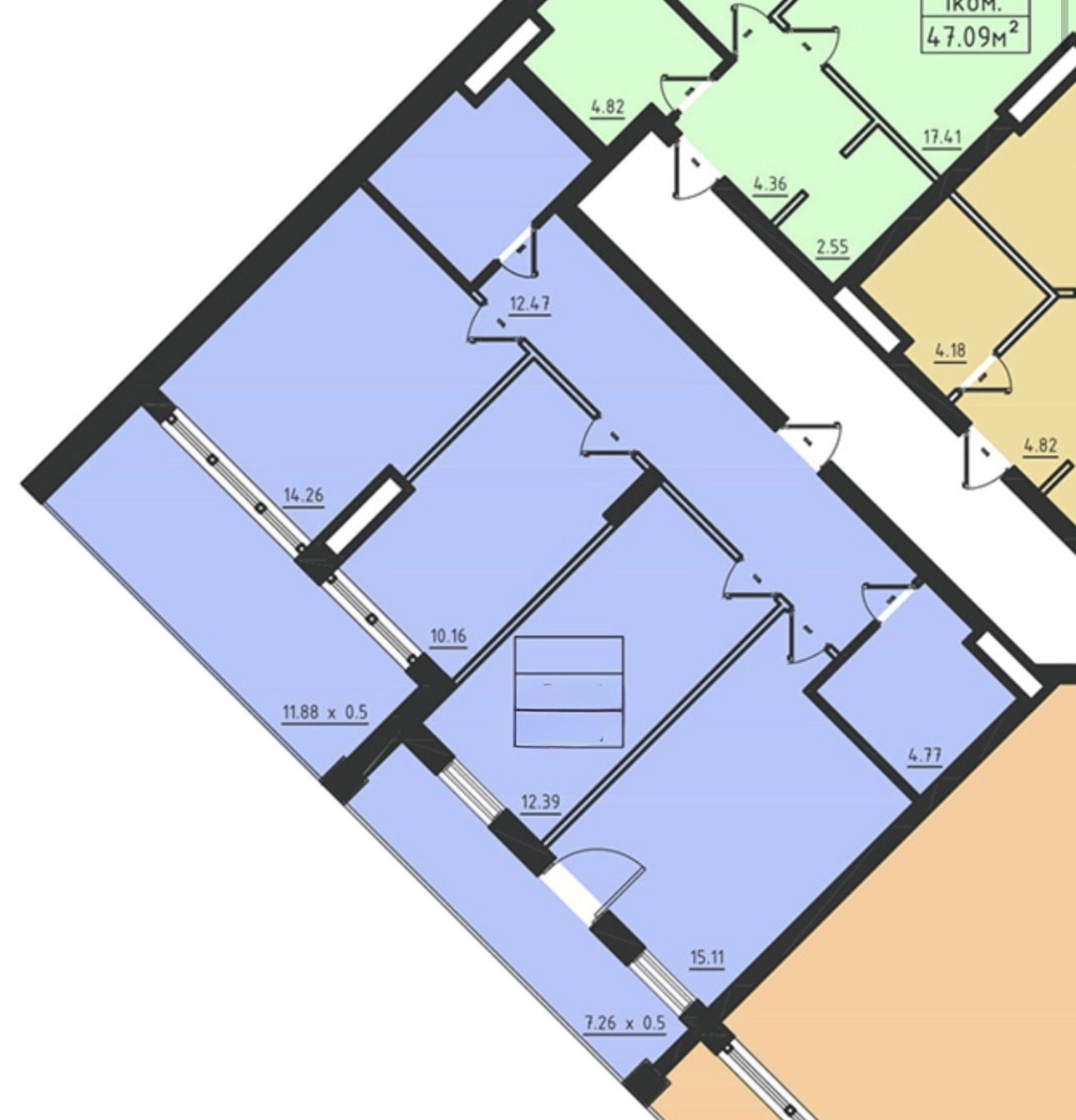 Квартира на ул. Дача Ковалевского, 98 м², 115 000$ — FAKTOR