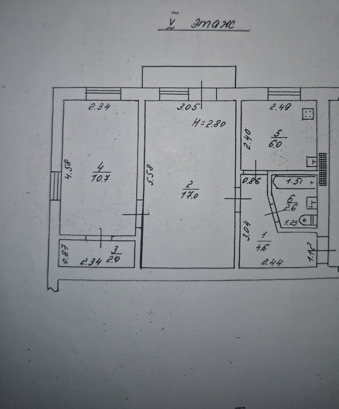 Квартира на вул. Варненская, 44 м², 32 000$ — FAKTOR
