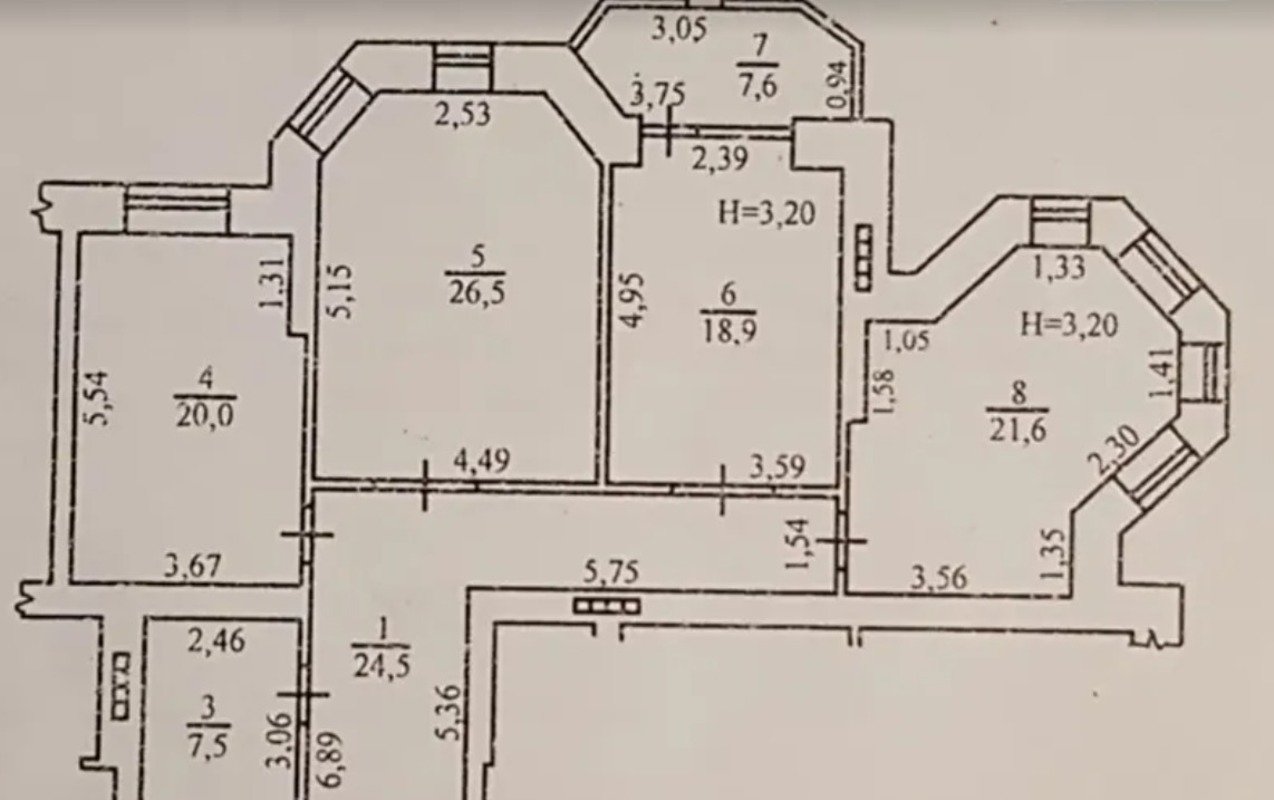 Квартира на ул. Довженко, 130 м², 270 000$ — FAKTOR