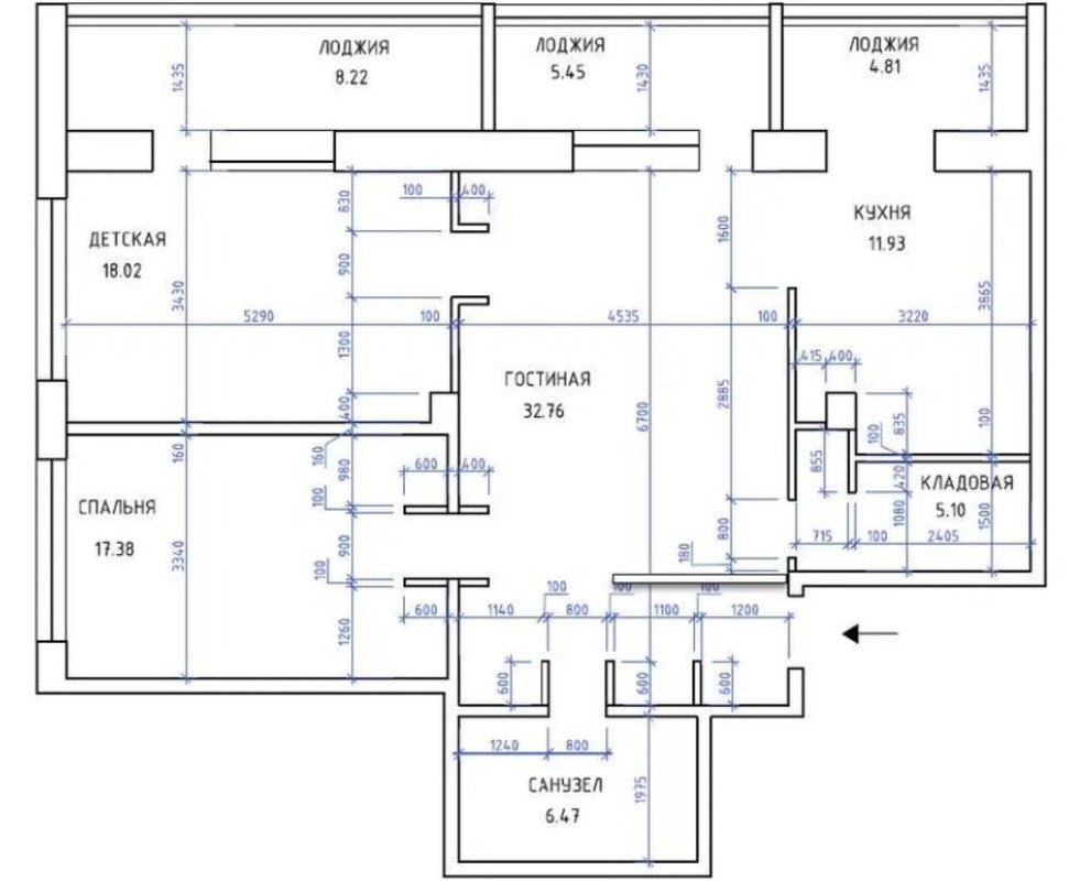 Квартира на вул. Говорова Маршала, 103 м², 200 000$ — FAKTOR