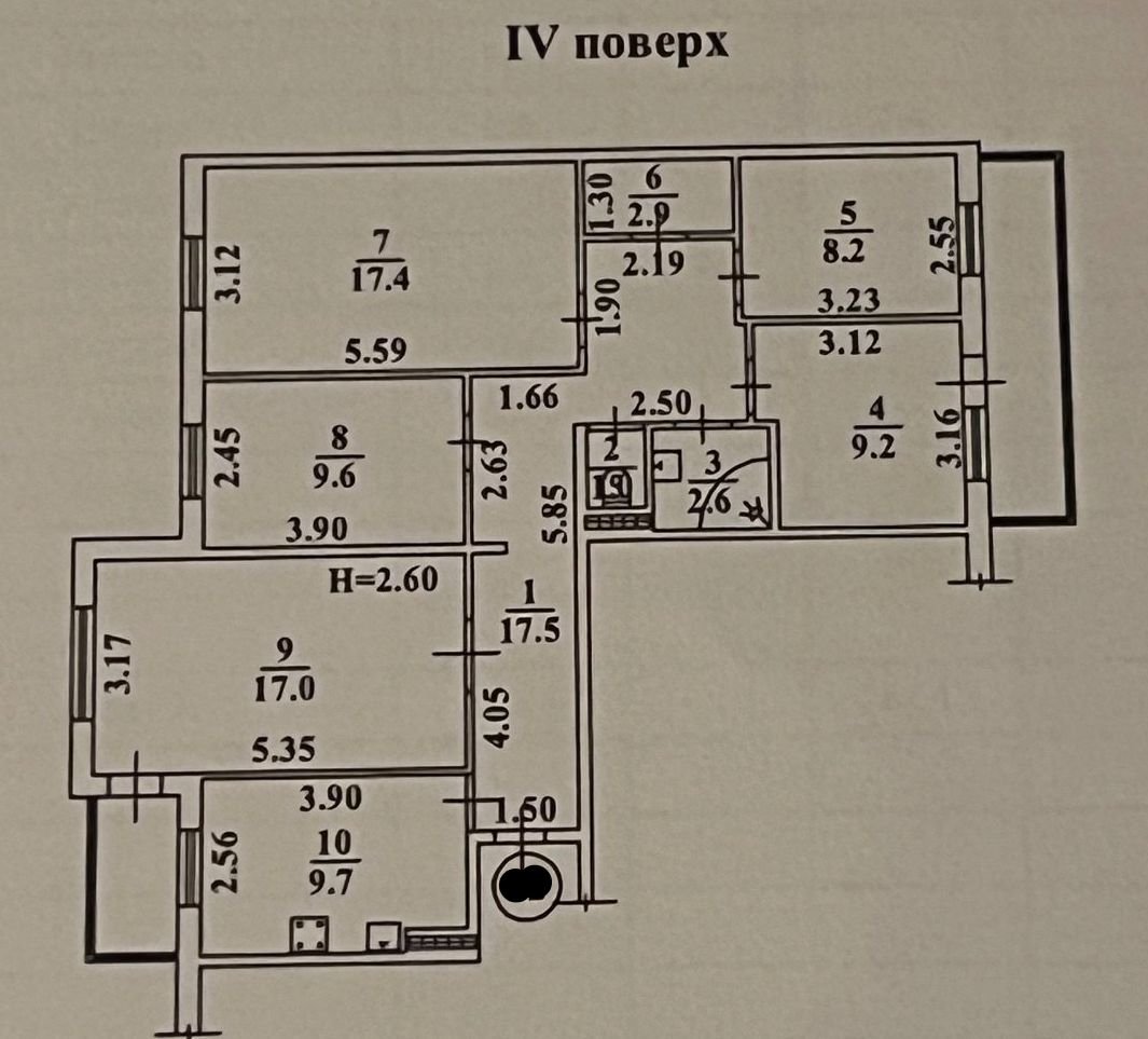 Квартира на вул. Добровольского проспект, 102 м², 50 000$ — FAKTOR