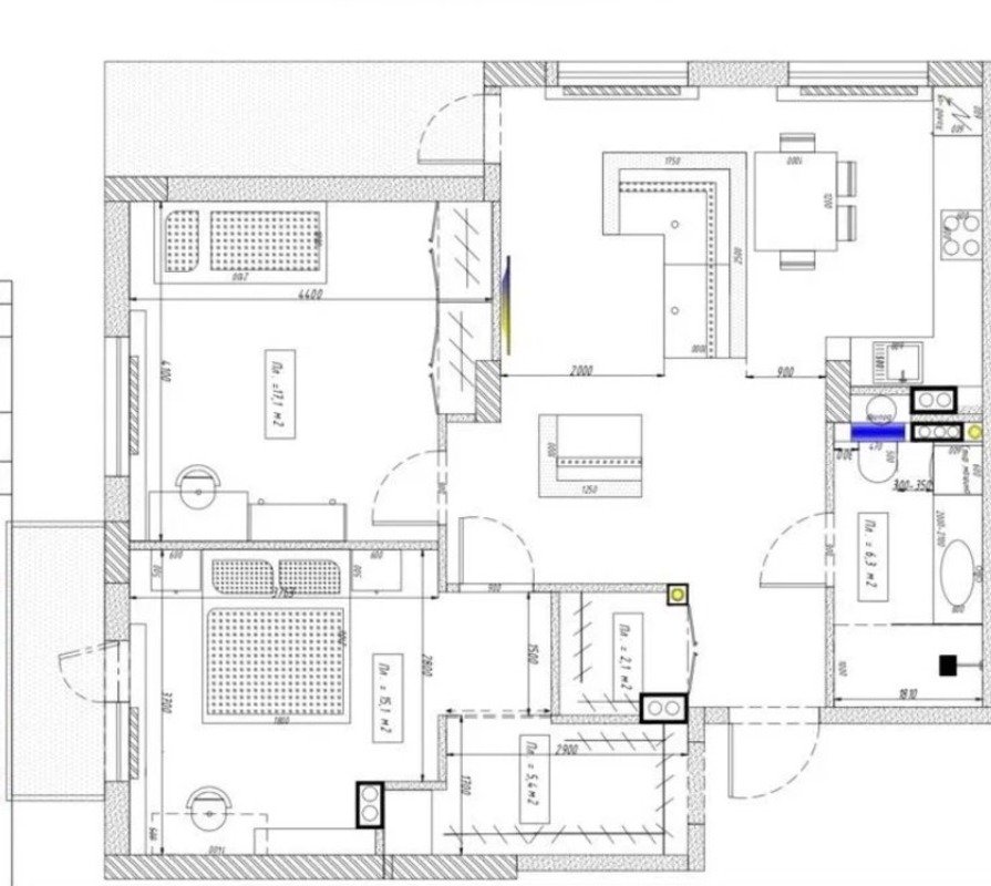 Квартира на вул. Ванный пер, 84 м², 115 000$ — FAKTOR