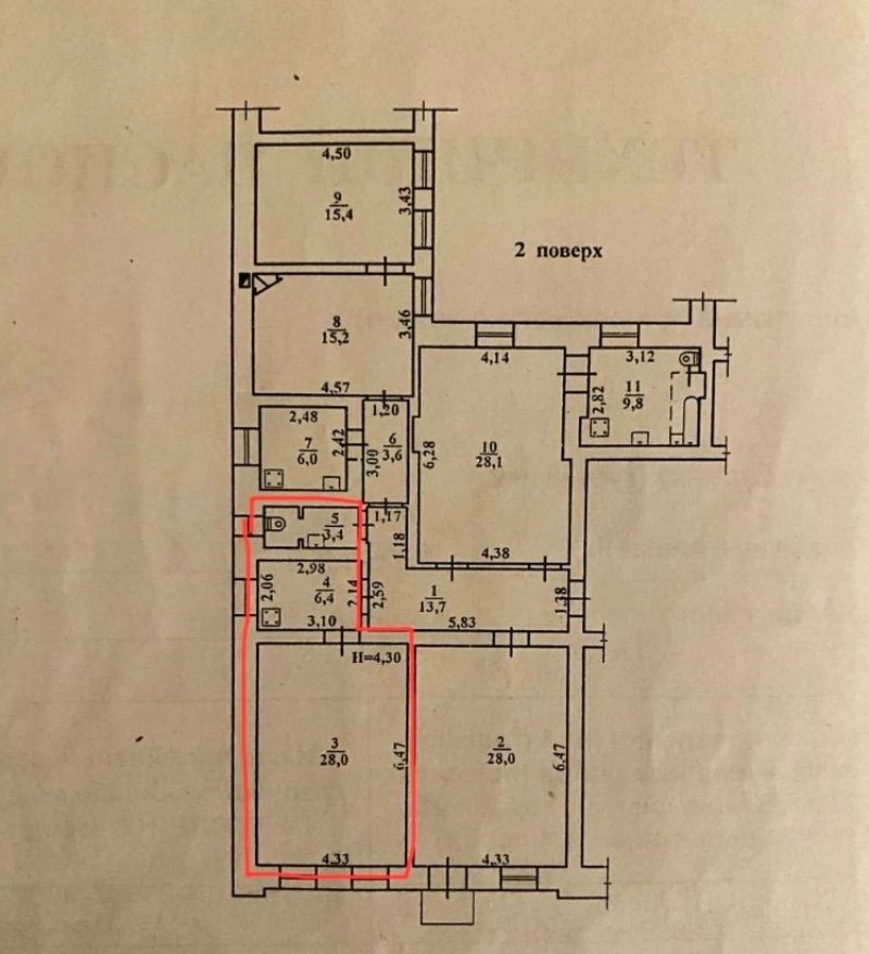 Квартира на вул. Конная, 39 м², 42 000$ — FAKTOR