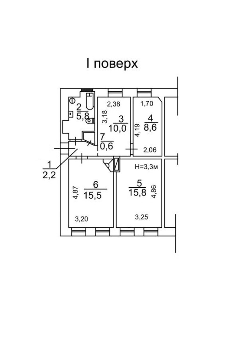 Квартира на вул. Адмирала Лазарева, 59 м², 33 000$ — FAKTOR