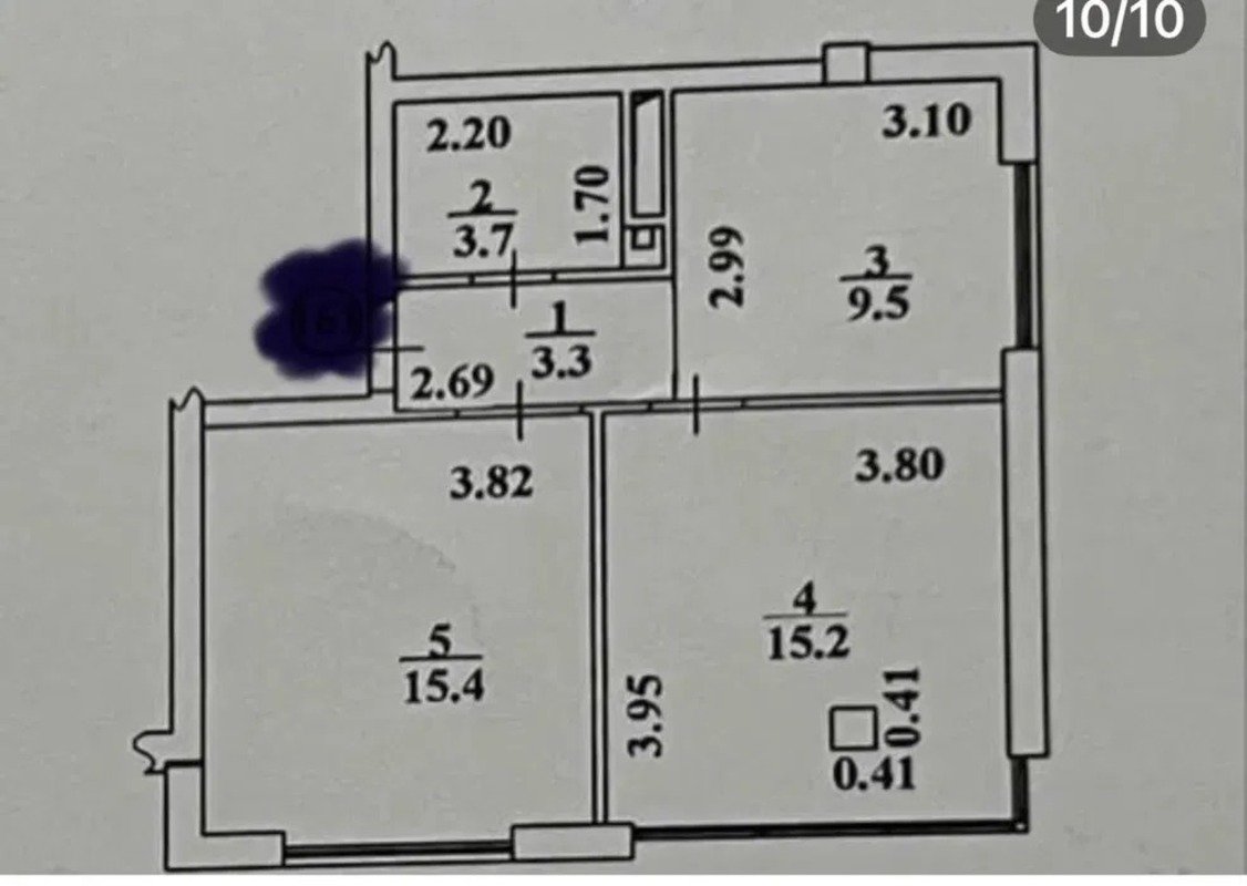 Квартира на вул. Гераневая, 47 м², 87 000$ — FAKTOR