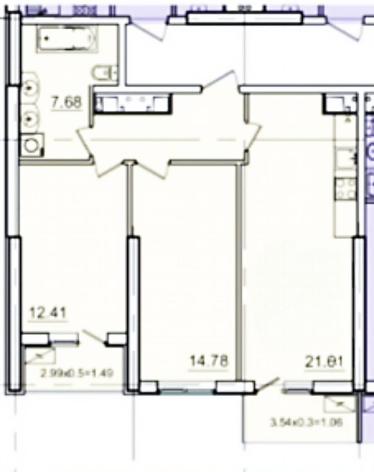 Квартира на вул. Генуэзская, 67 м², 86 200$ — FAKTOR