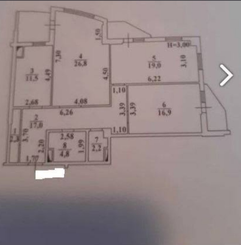 Квартира на вул. Люстдорфская дорога (Таирова), 97 м², 93 000$ — FAKTOR
