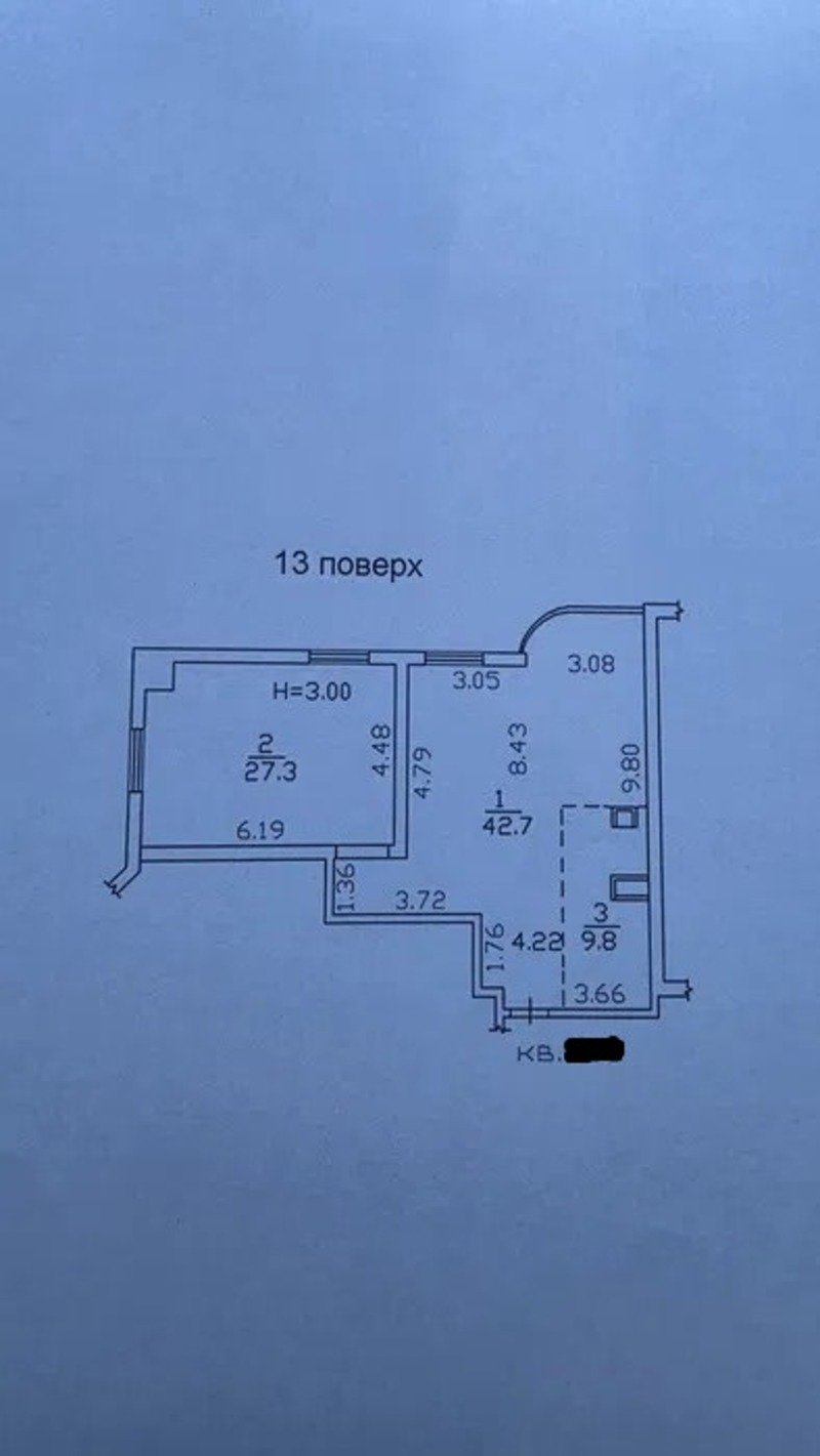 Квартира на ул. Фонтанская дорога (Киевский), 80 м², 95 000$ — FAKTOR