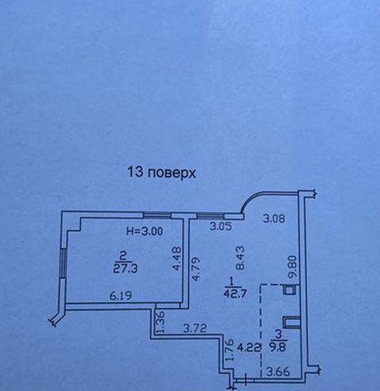 Квартира на ул. Фонтанская дорога (Киевский), 80 м², 95 000$ — FAKTOR