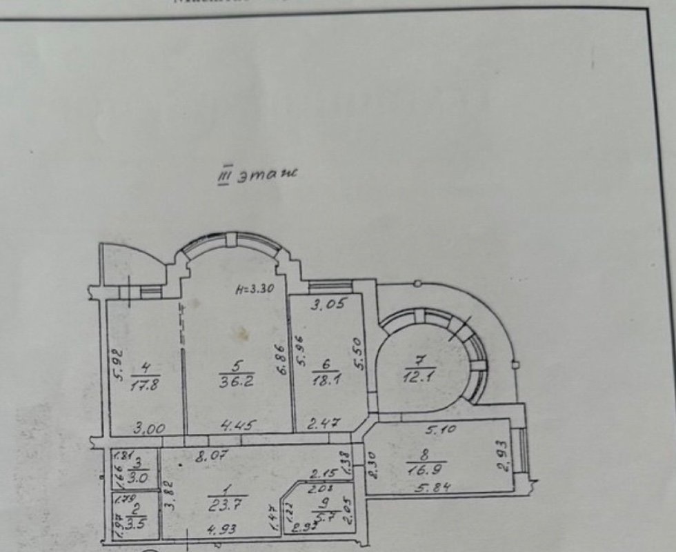 Квартира на ул. Вице-Адмирала Азарова, 146 м², 287 000$ — FAKTOR