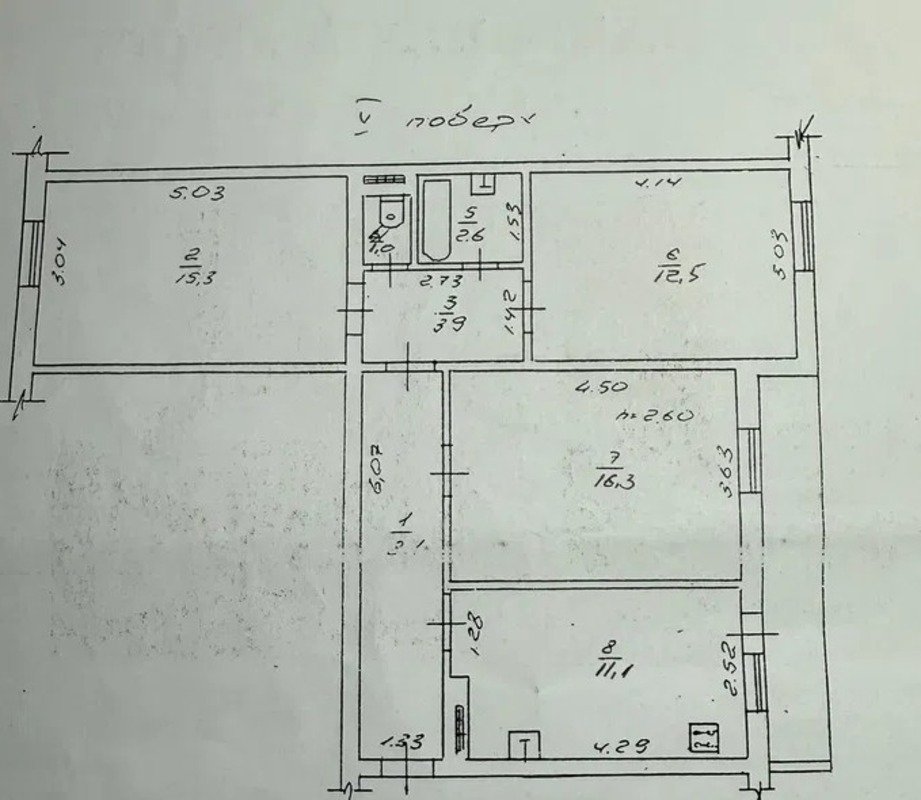 Квартира на вул. Генерала Вишневского пер, 73 м², 62 000$ — FAKTOR