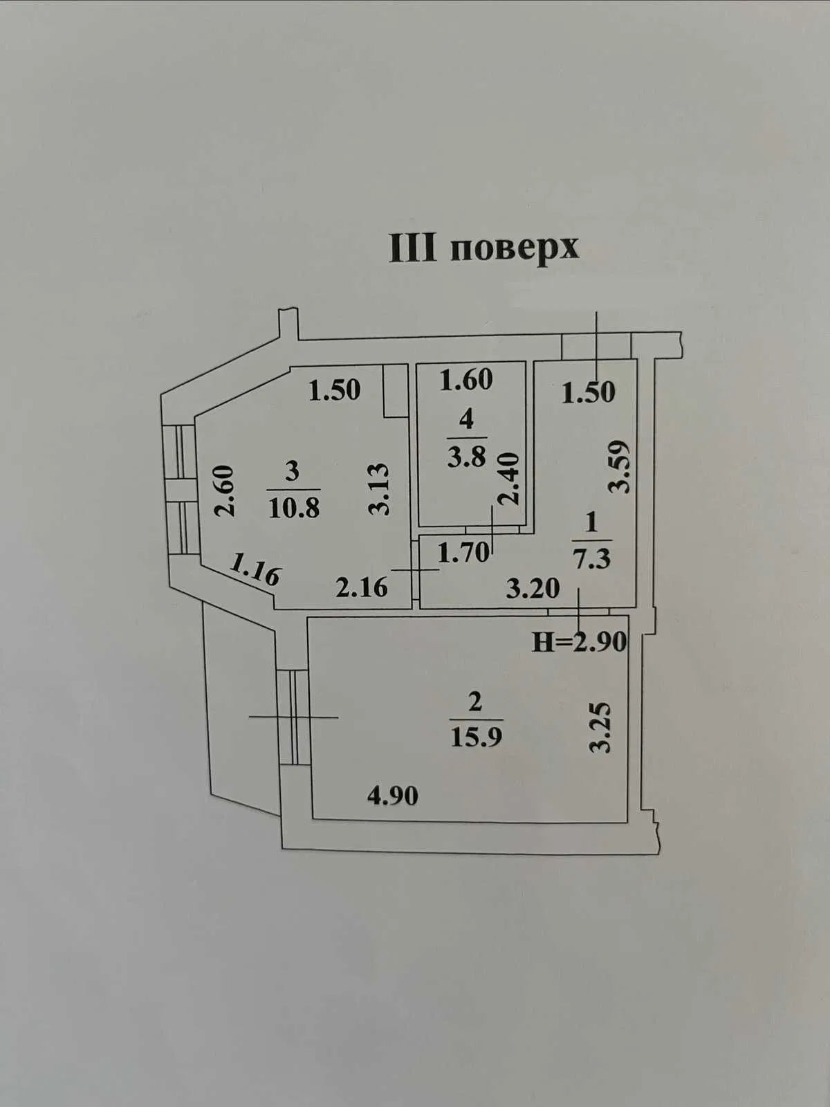 Квартира на ул. Тульская, 38 м², 59 500$ — FAKTOR