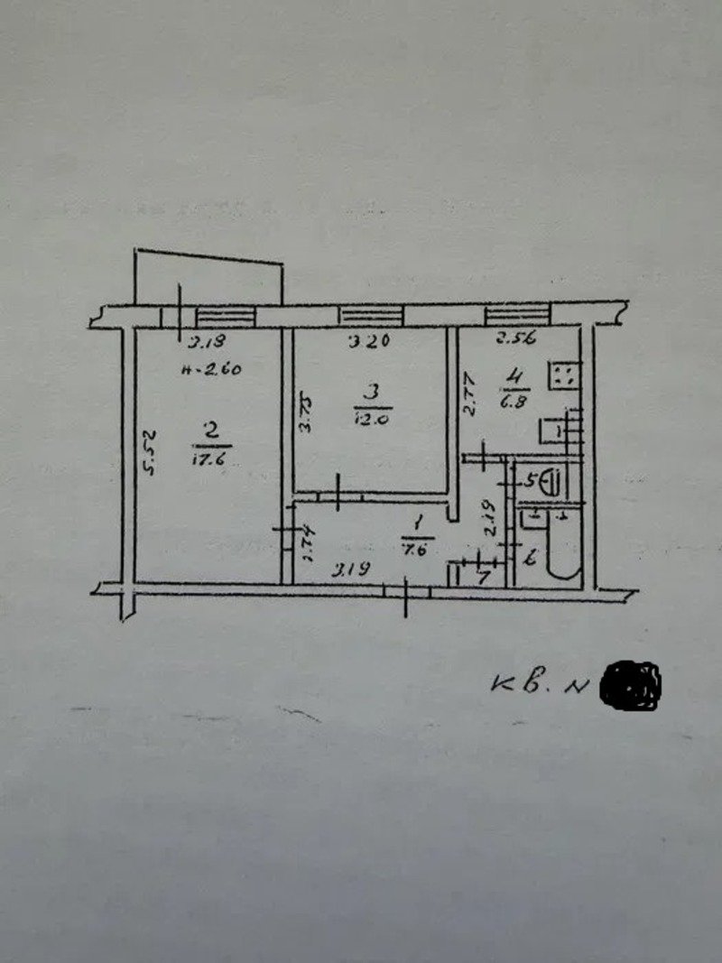 Квартира на ул. Паустовского, 49 м², 36 500$ — FAKTOR