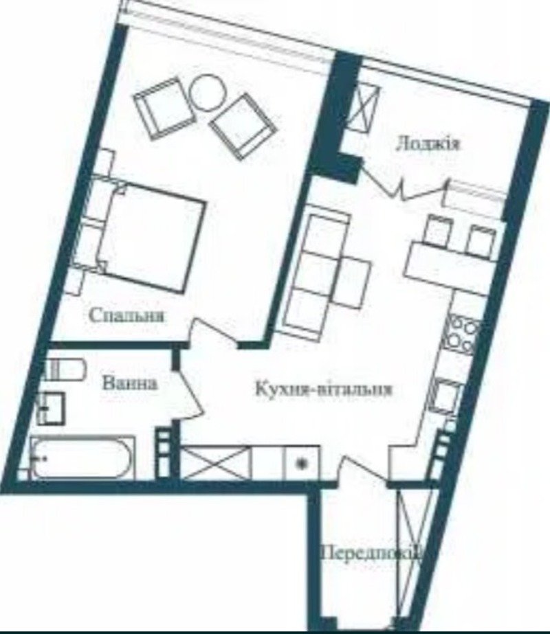 Квартира на вул. Французский бульвар, 56 м², 110 000$ — FAKTOR