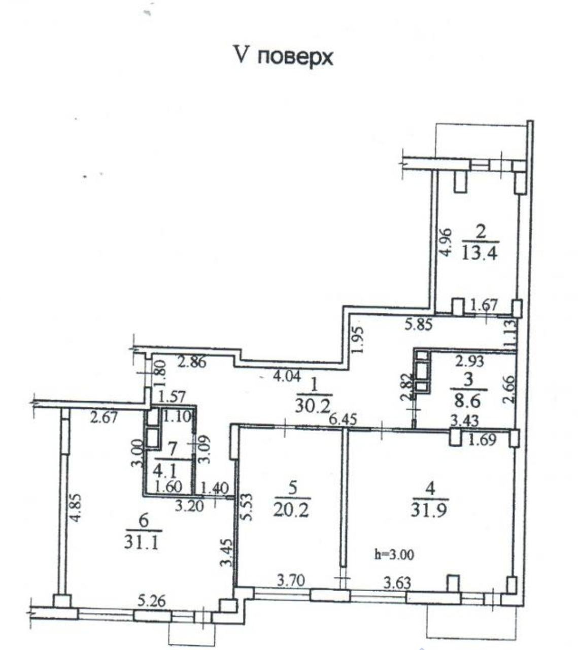 Квартира на ул. Отрадная, 144 м², 300 000$ — FAKTOR
