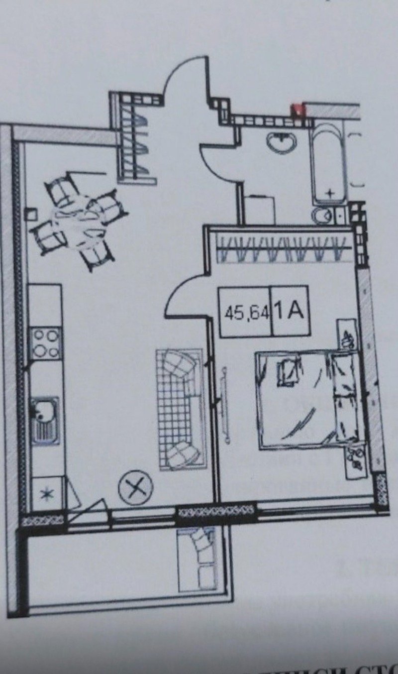 Квартира на ул. Люстдорфская дорога (Таирова), 46 м², 18 000$ — FAKTOR