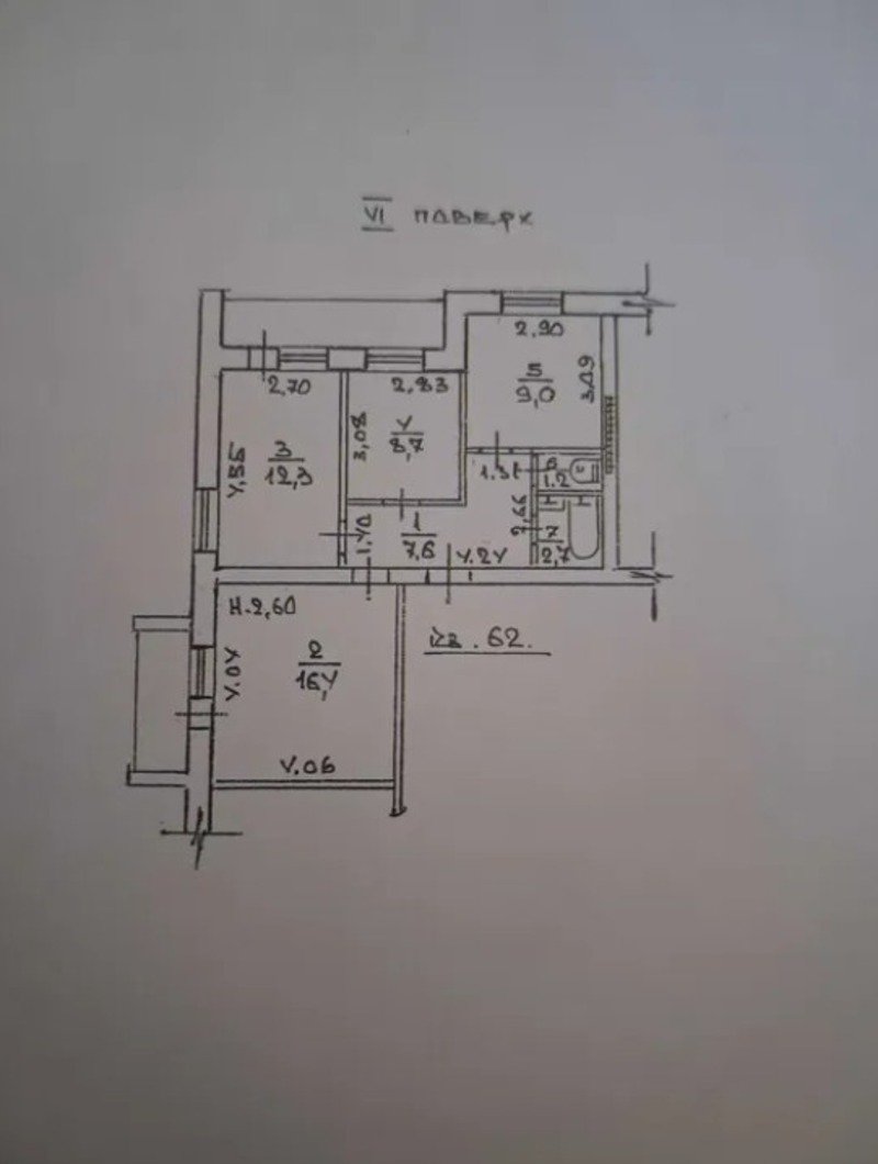 Квартира на ул. Героев обороны Одессы, 60 м², 60 197$ — FAKTOR