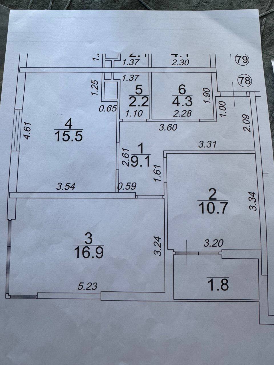 Квартира на ул. Краснова, 61 м², 80 000$ — FAKTOR