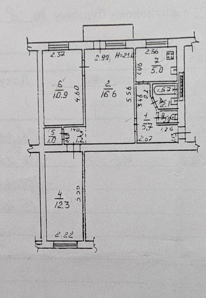 Квартира на ул. Шевченко проспект, 56 м², 68 000$ — FAKTOR