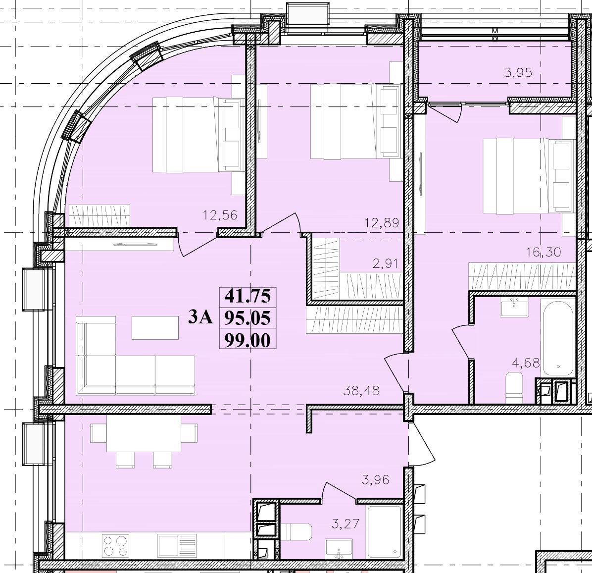 Квартира на ул. Ивана Франко, 101 м², 113 000$ — FAKTOR