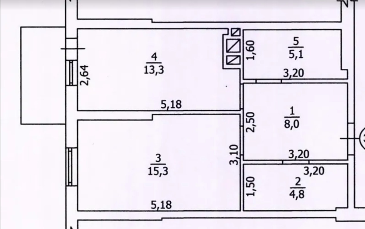 Квартира на ул. Жаботинского, 48 м², 65 000$ — FAKTOR