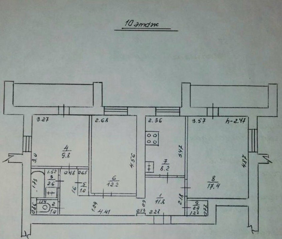 Квартира на ул. Небесной Сотни проспект, 69 м², 53 000$ — FAKTOR