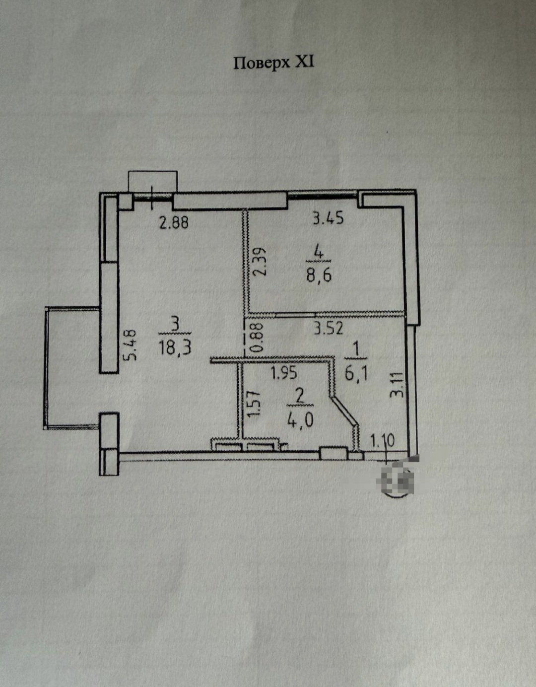 Квартира на ул. Среднефонтанский пер, 38 м², 69 000$ — FAKTOR