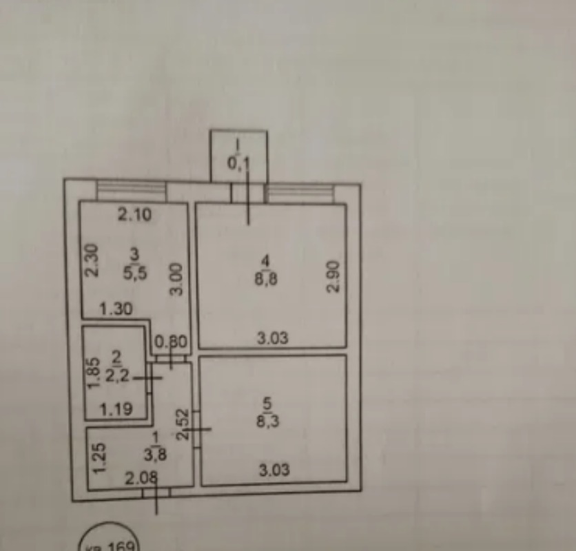 Квартира на вул. Заболотного Академика, 30 м², 20 000$ — FAKTOR